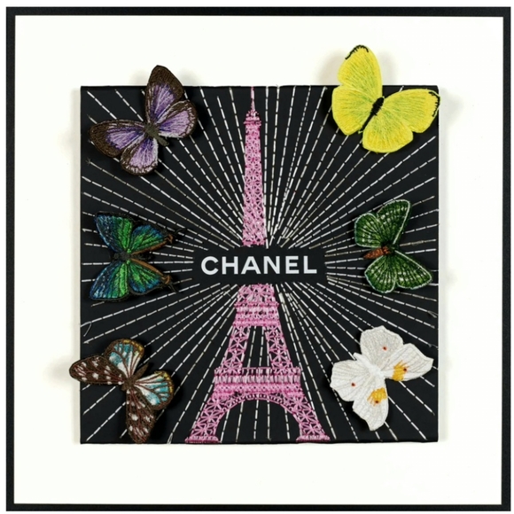 CHANEL Other - Chanel 8 1/2"x11" Framed Wall Art